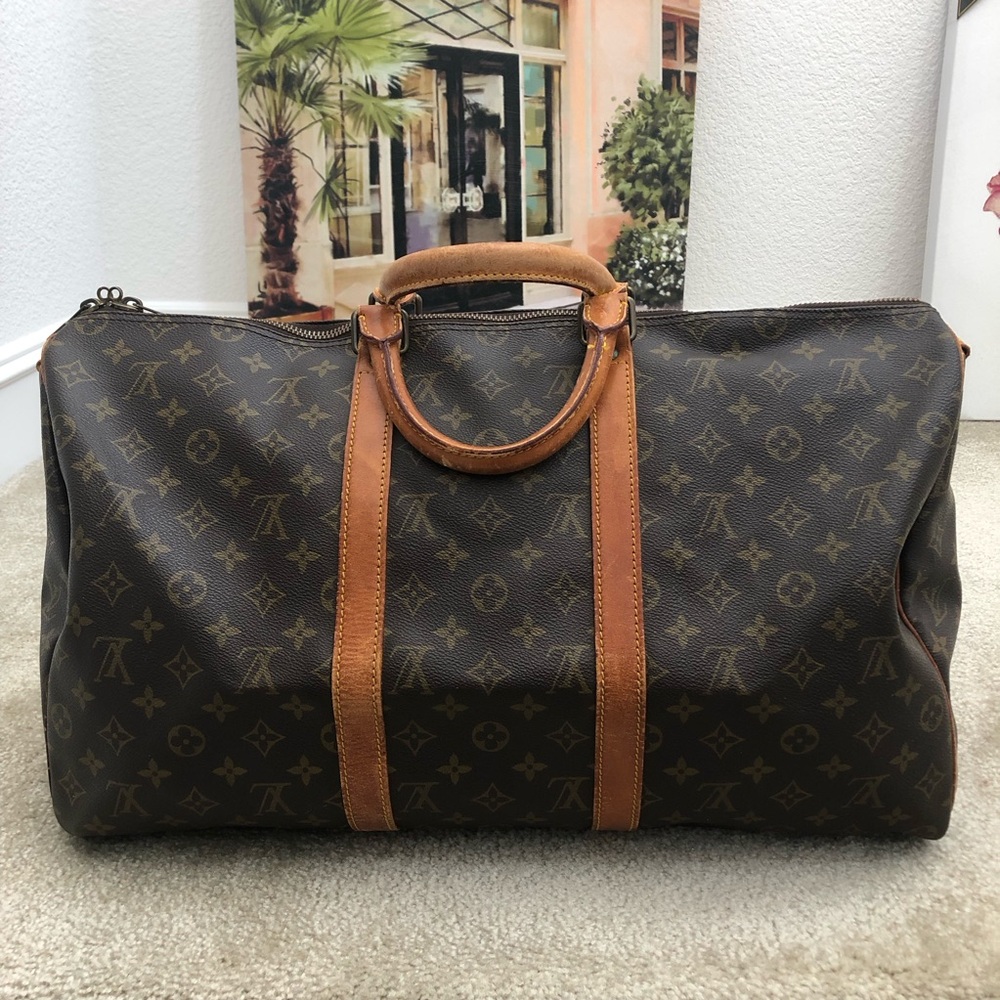 Louis Vuitton Keepall Bandouliere 50 Monogram with no strap included